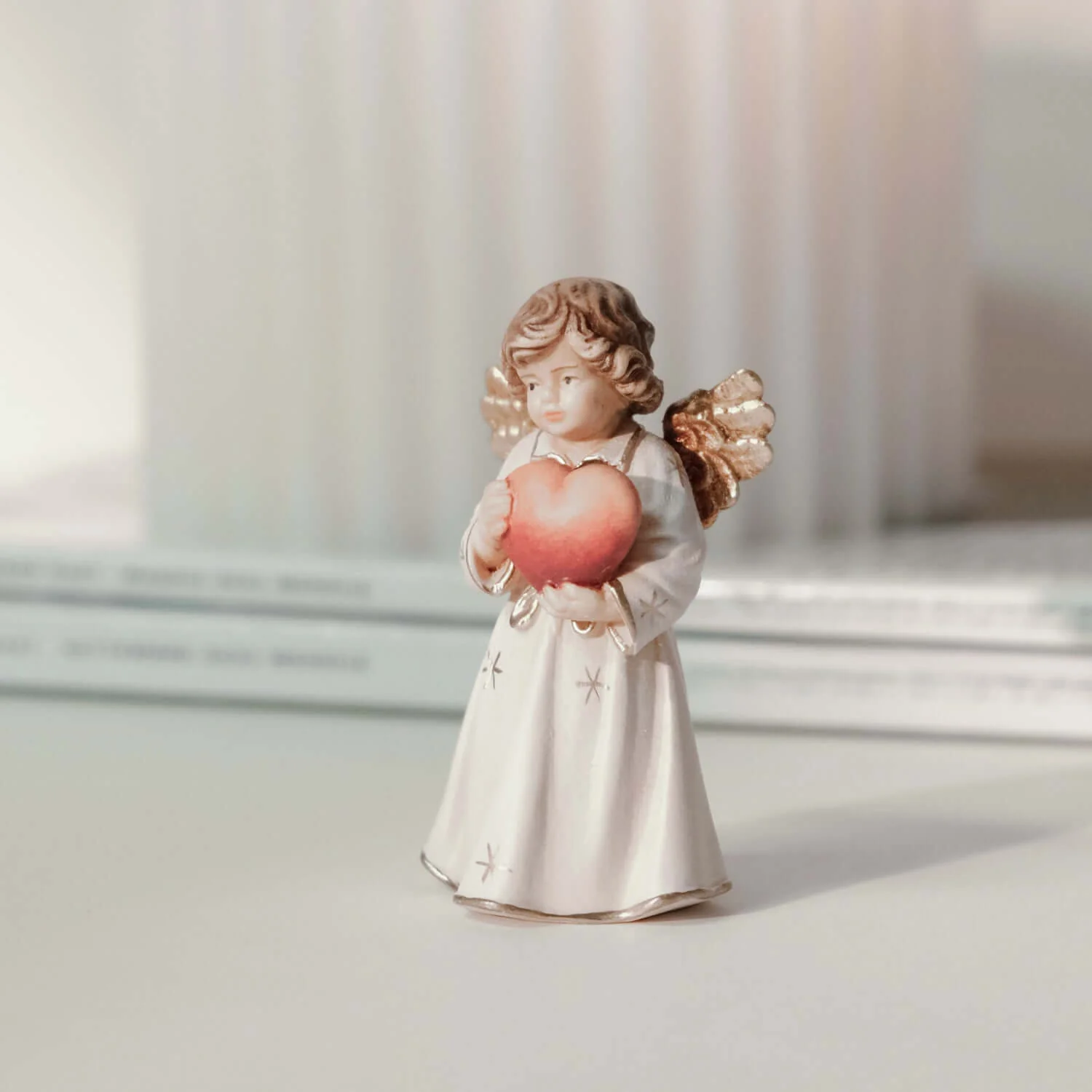 ANGEL - STATUE - WOOD - Image 3