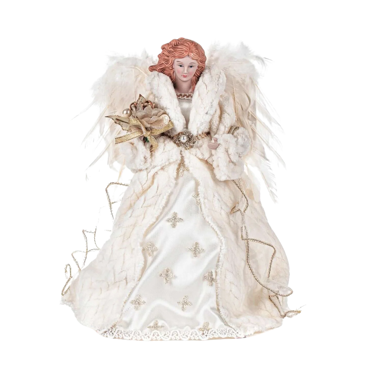 ANGEL TREE TOPPER - CHRISTMAS ORNAMENT
