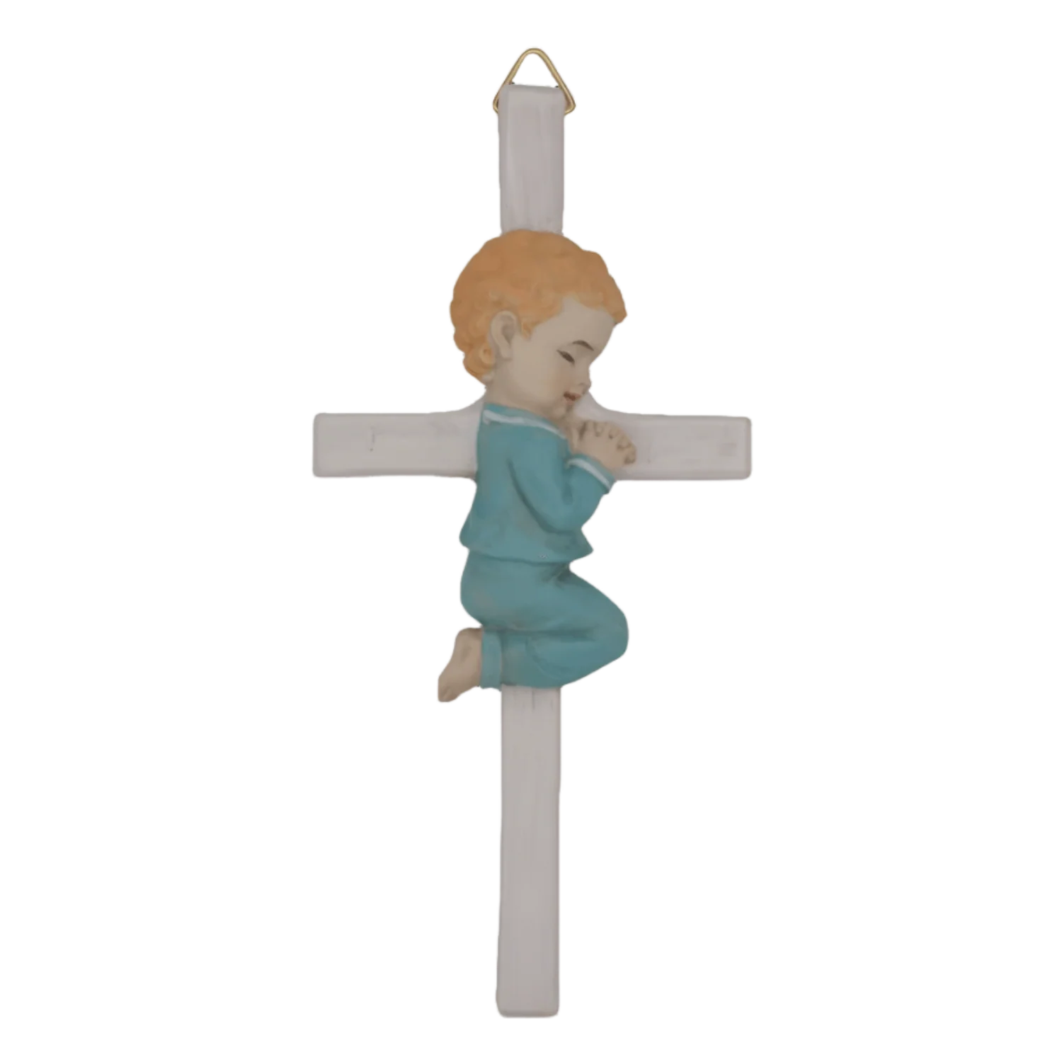 BABY BOY - WALL CROSS - RESIN