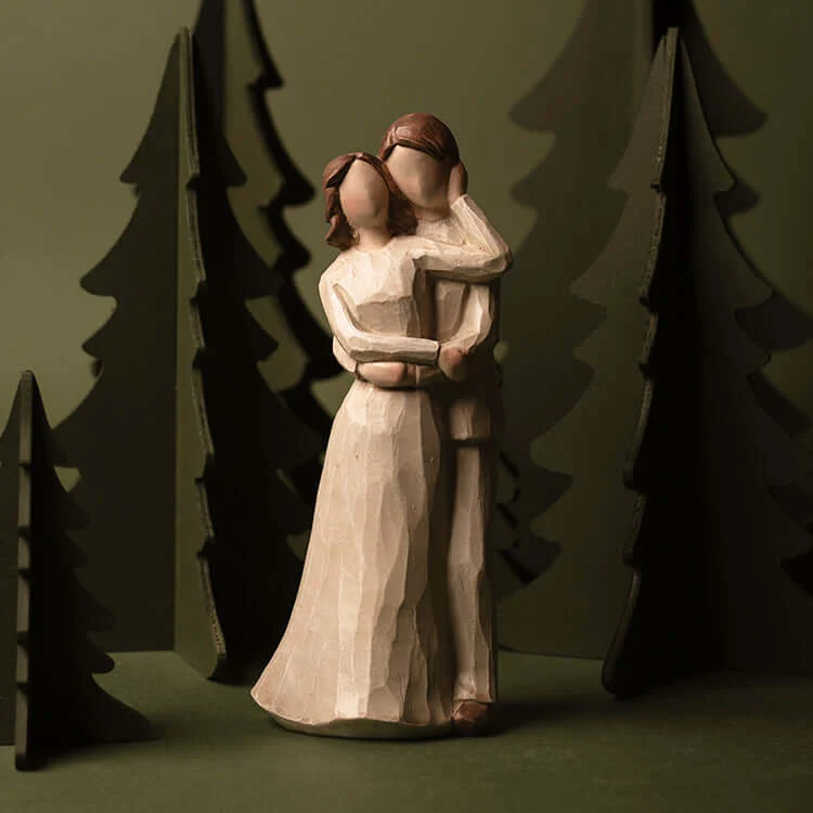 BRIDAL COUPLE - STATUE - RESIN - Image 2