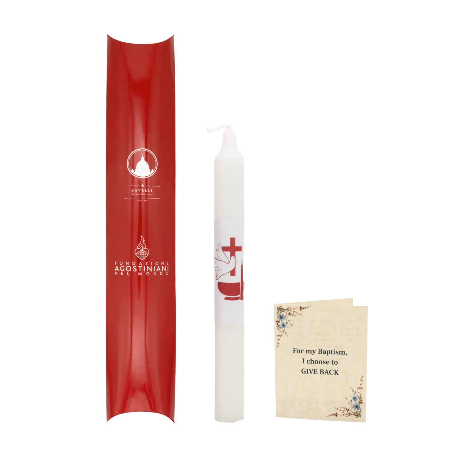 CANDLE - BAPTISM CHARITY FAVOR FOR OSAFUND - Image 2