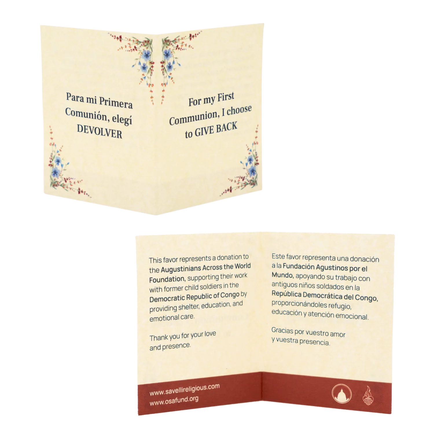 CANDLE - FIRST COMMUNION CHARITY FAVOR FOR OSAFUND - Image 3