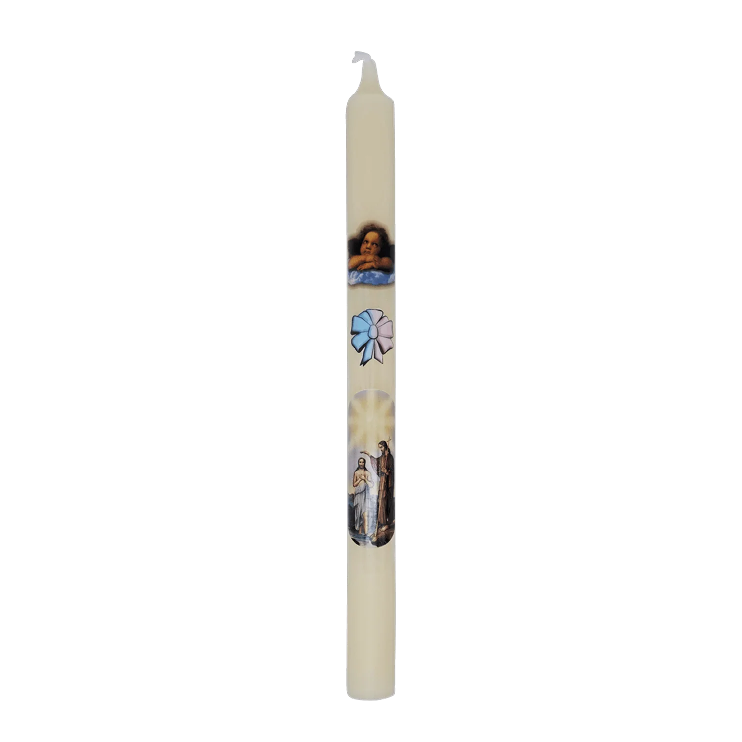 CHRISTENING - WHITE CANDLE