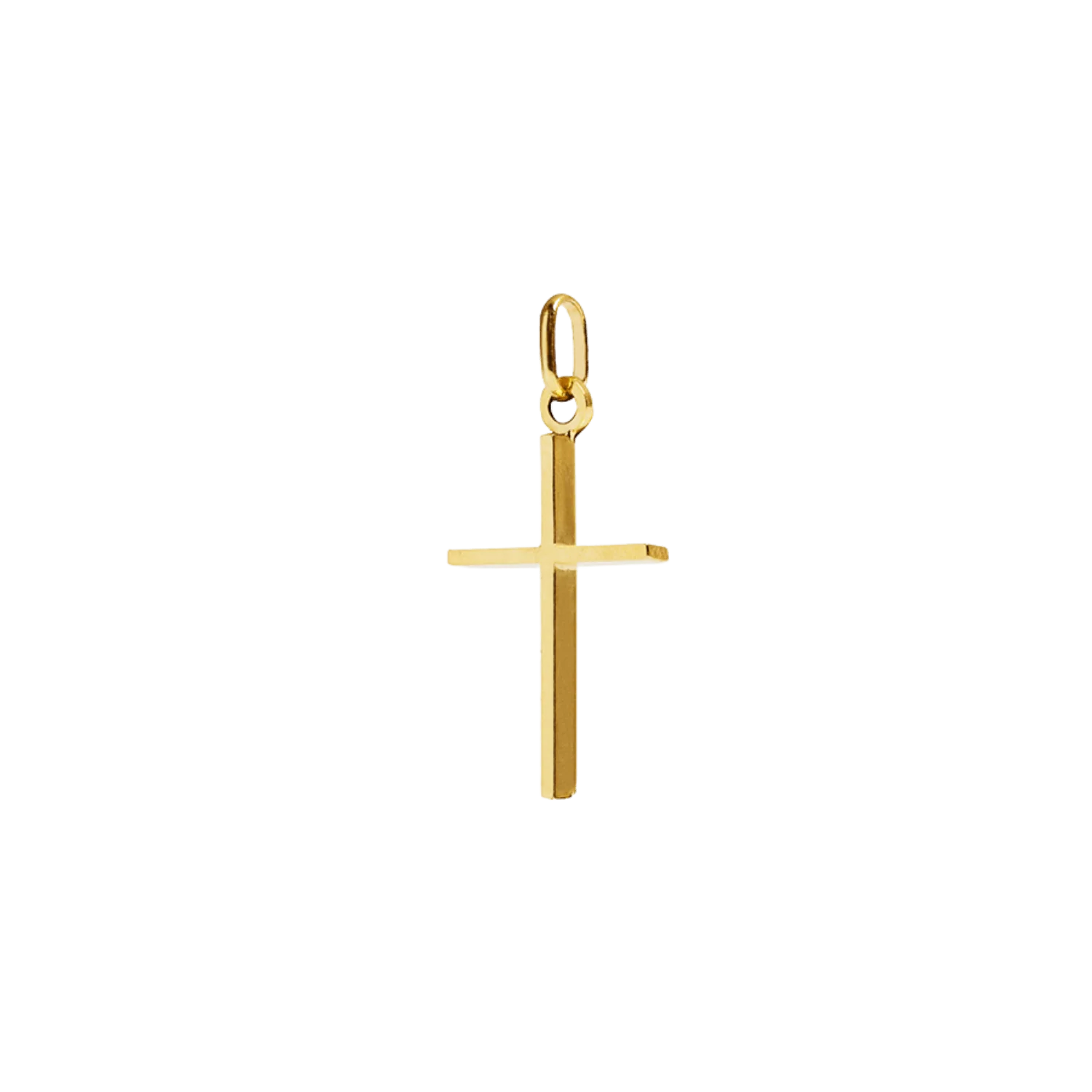 CROSS PENDANT - GOLDEN SILVER