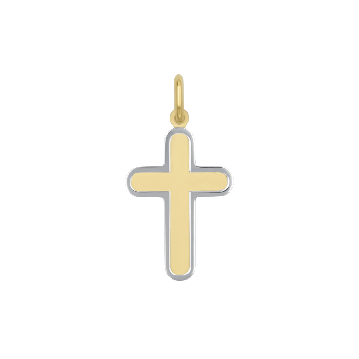 CROSS PENDANT - GOLDEN SILVER