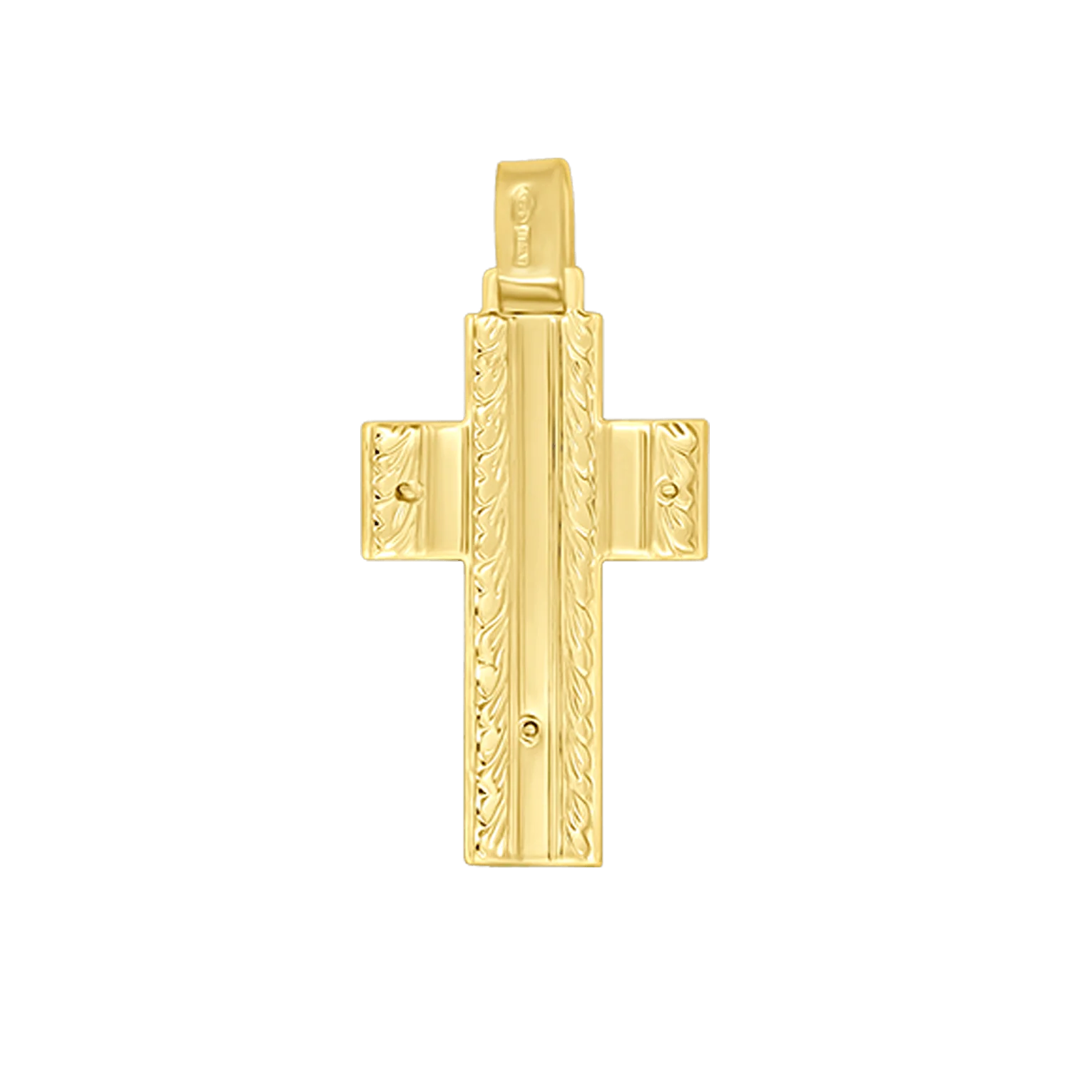 CRUCIFIX PENDANT - GOLDEN SILVER - Image 3