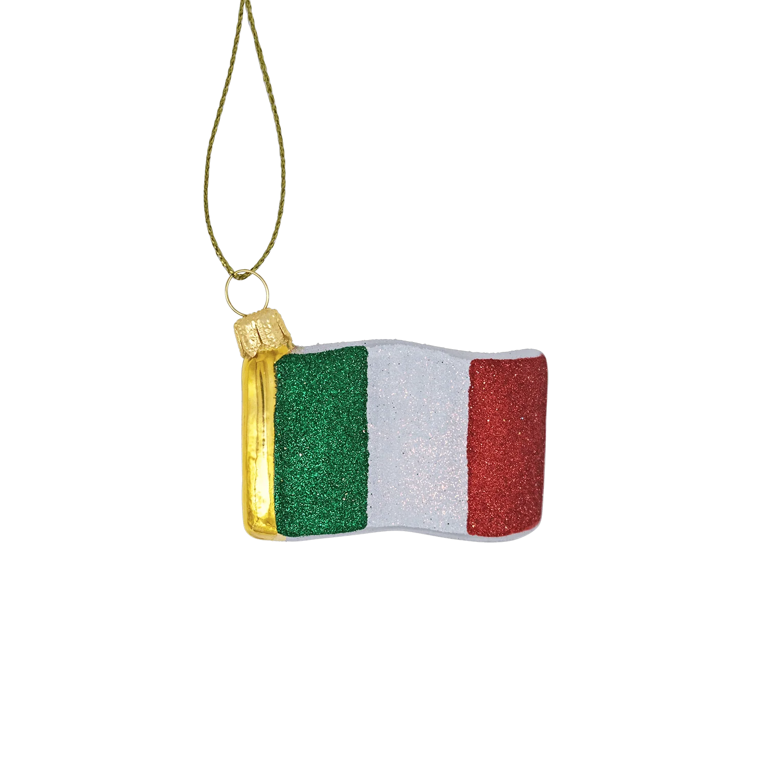 ITALIAN FLAG - CHRISTMAS ORNAMENT