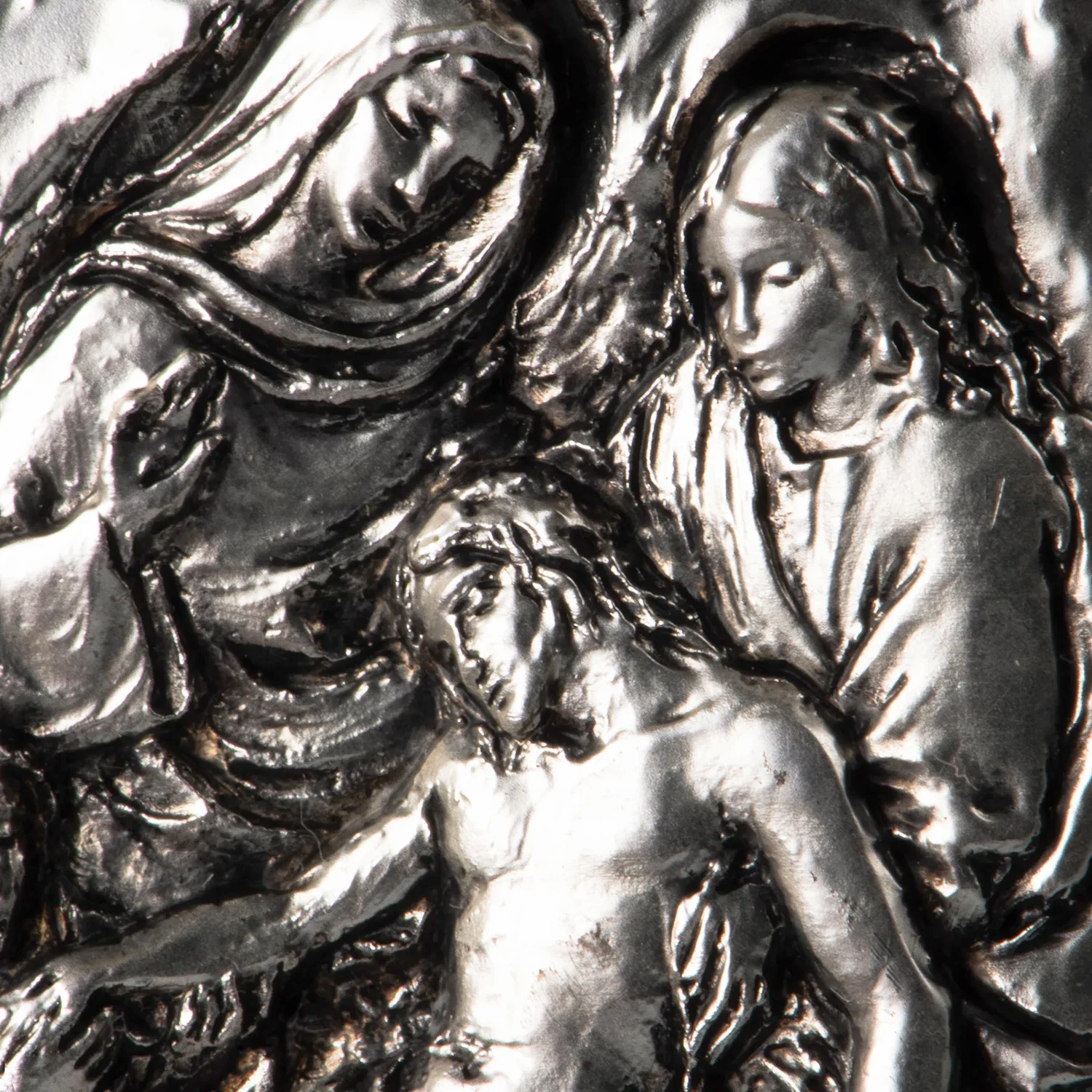 JESUS'S LIFE - WALL CROSS - SILVER - Image 3