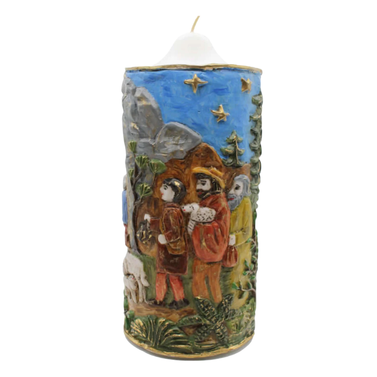 NATIVITY SCENE CANDLE - CHRISTMAS CANDLE - Image 3
