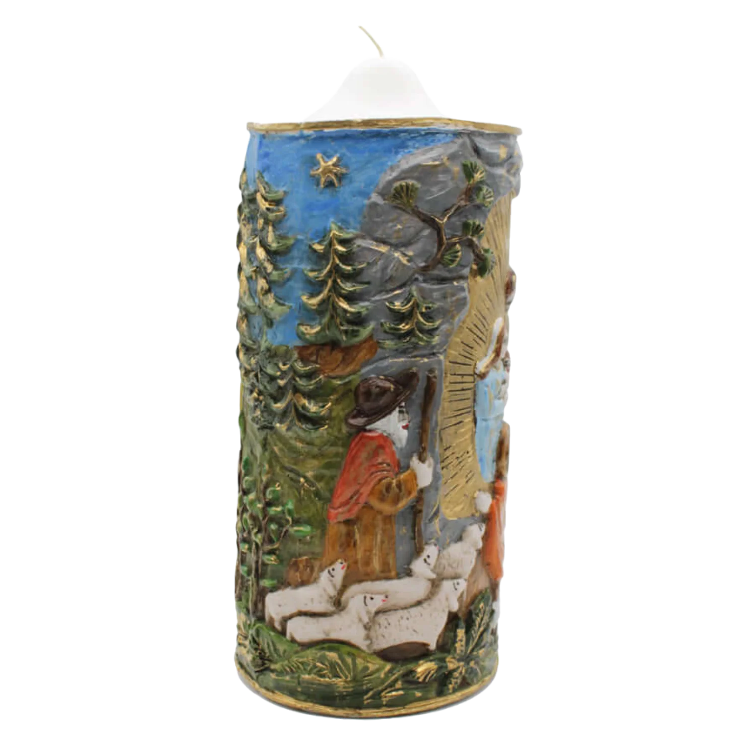 NATIVITY SCENE CANDLE - CHRISTMAS CANDLE - Image 4