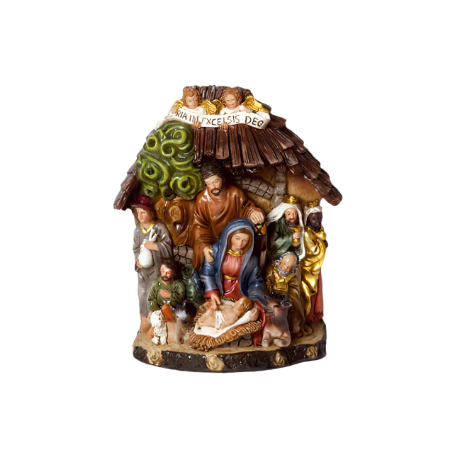 NATIVITY SCENE - RESIN