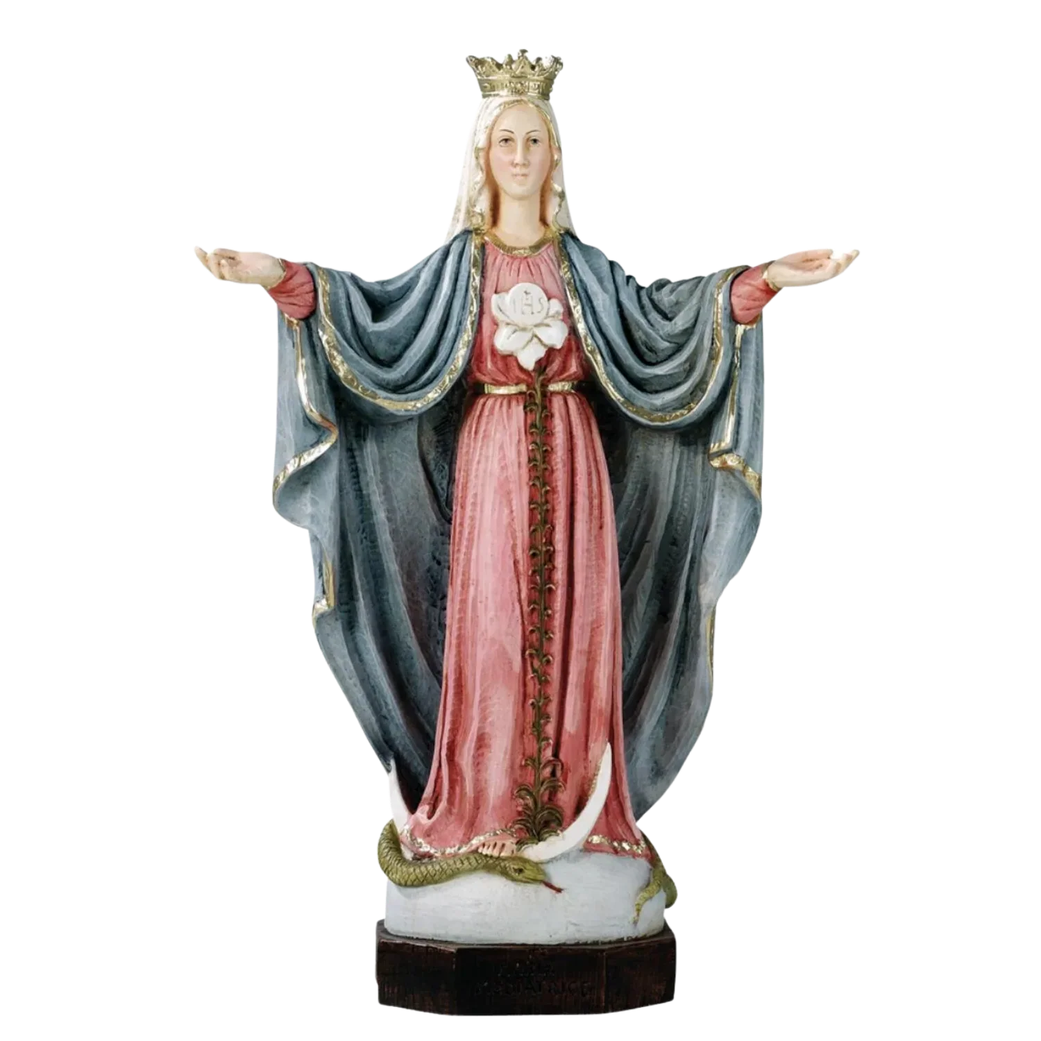 OUR LADY MEDIATRIX OF ALL GRACES - STATUE - RESIN