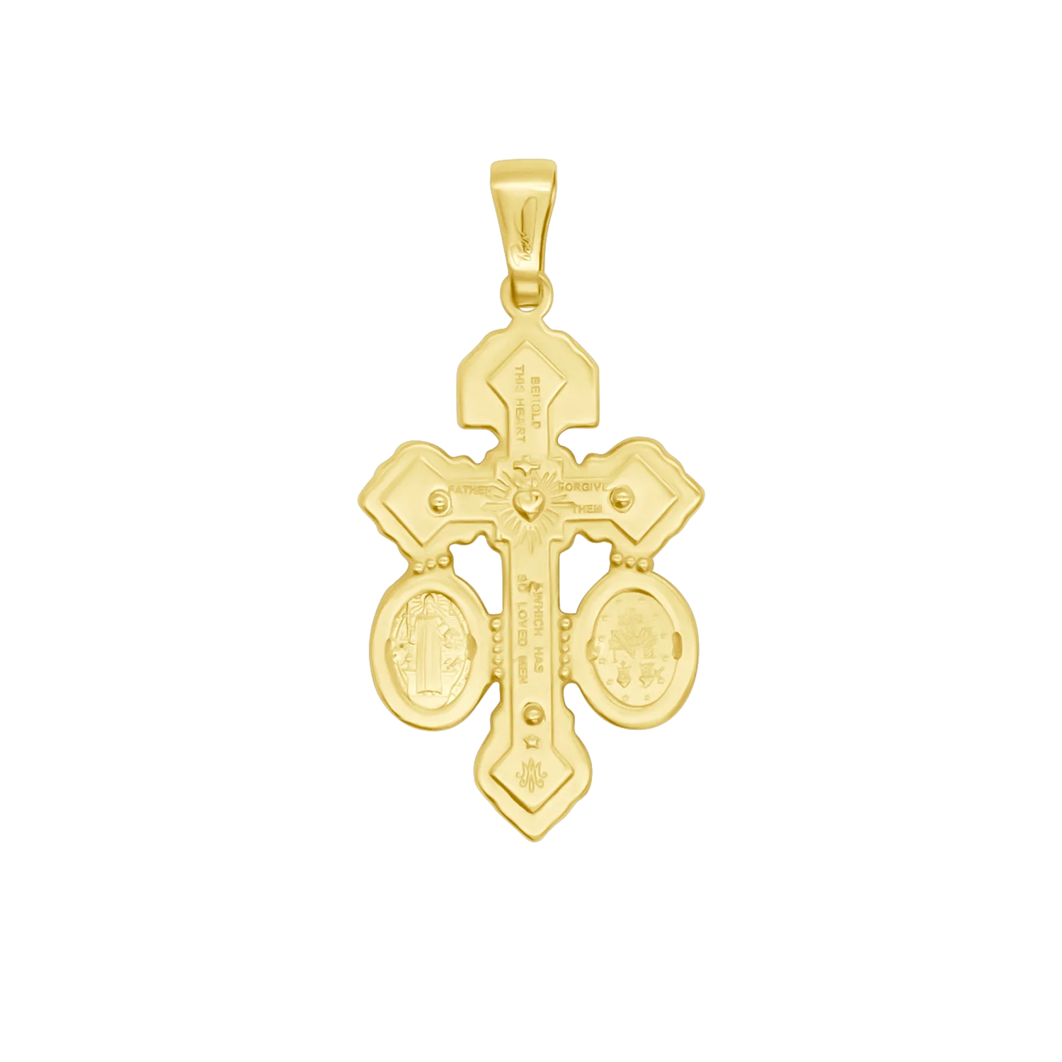 PARDON CRUCIFIX - GOLD PENDANT - Image 2