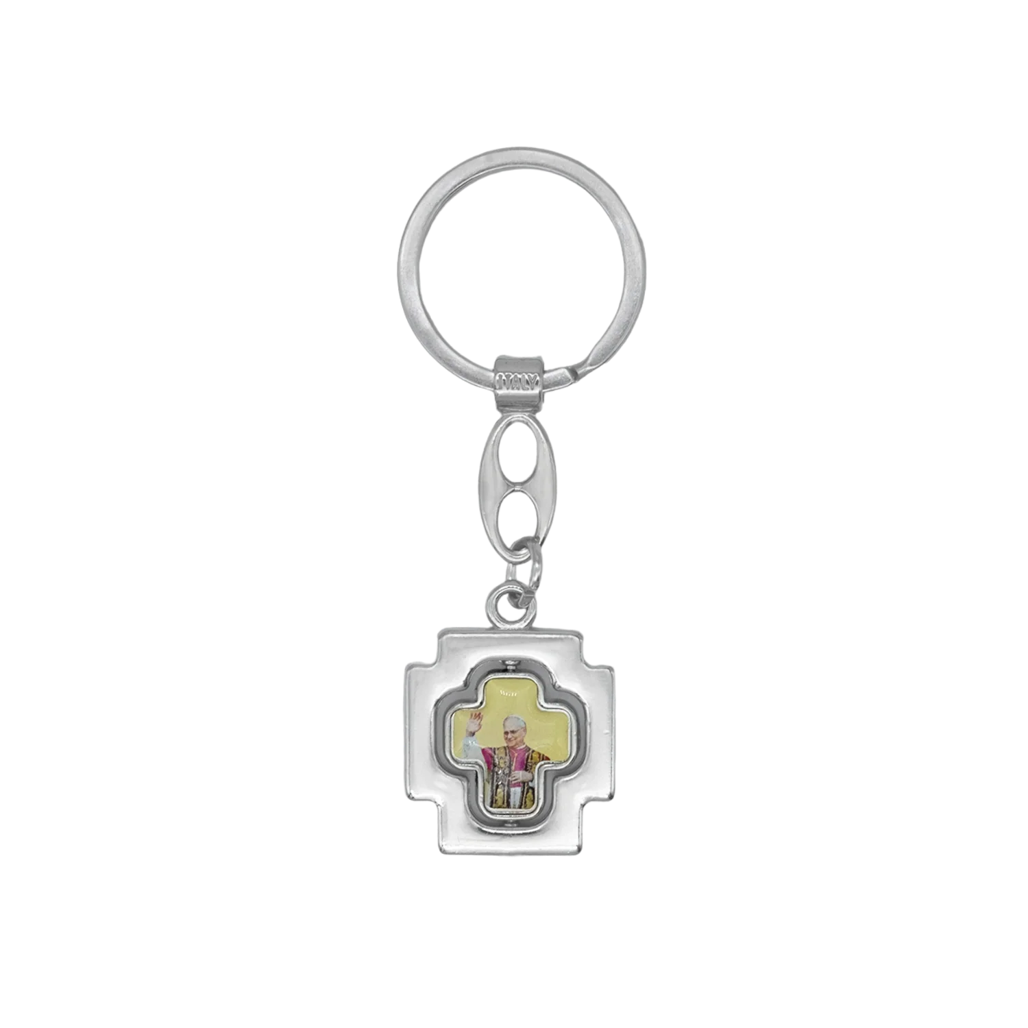 POPE LEO XIV - KEY RING - METAL