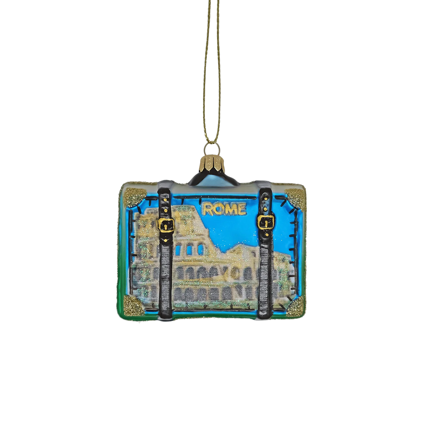 ROME SUITCASE - CHRISTMAS ORNAMENT SOUVENIR