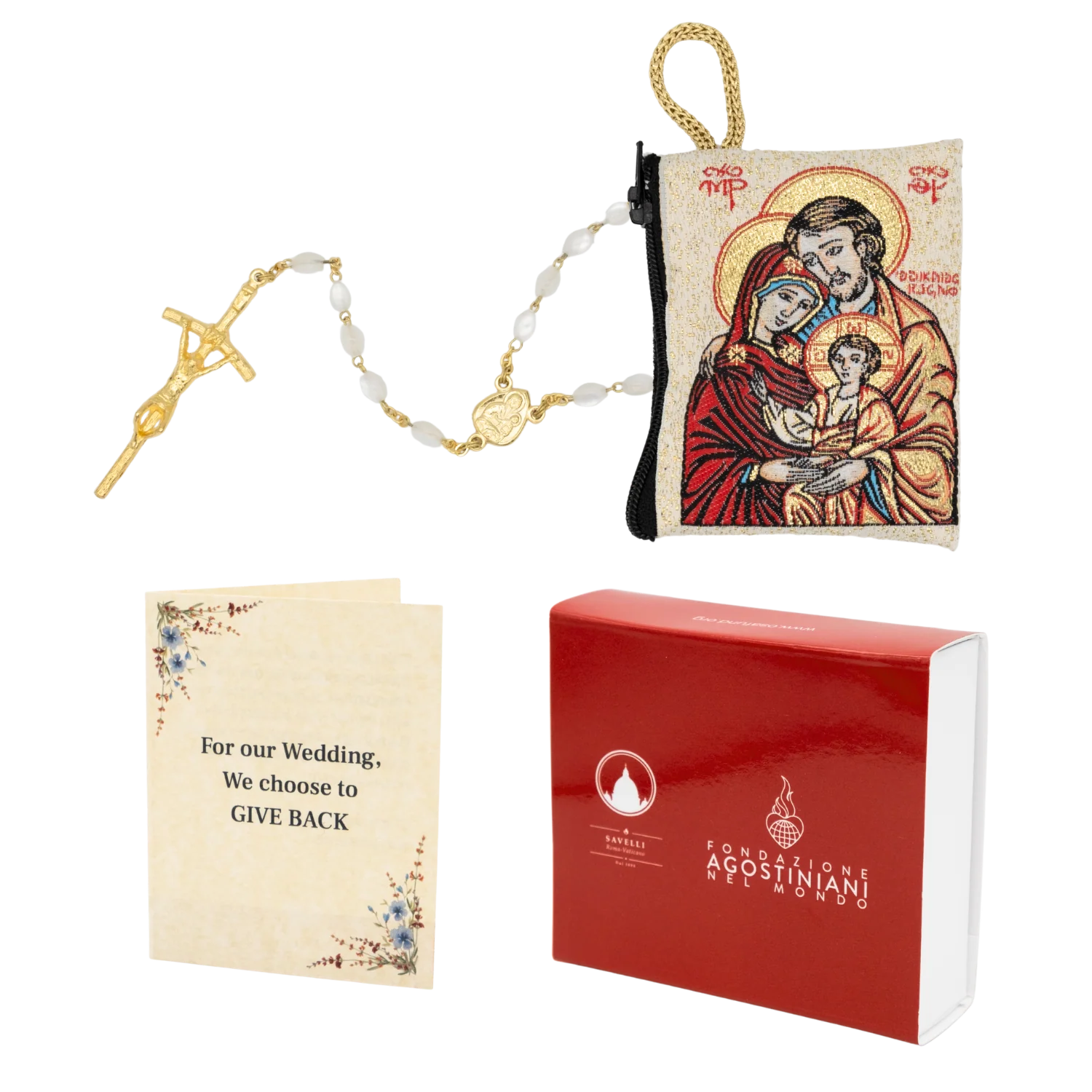 ROSARY SET - WEDDING CHARITY FAVOR FOR OSAFUND