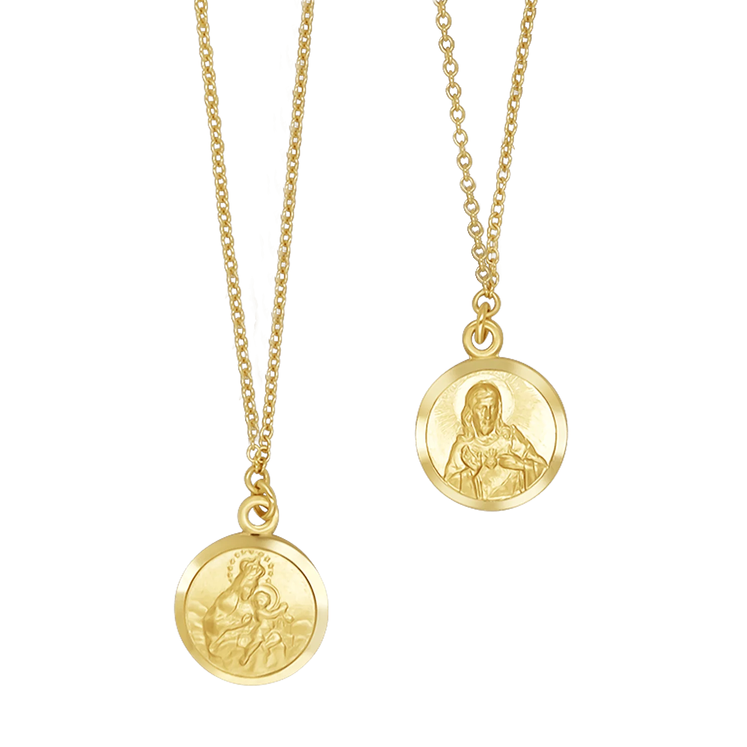 SCAPULAR NECKLACE - GOLD