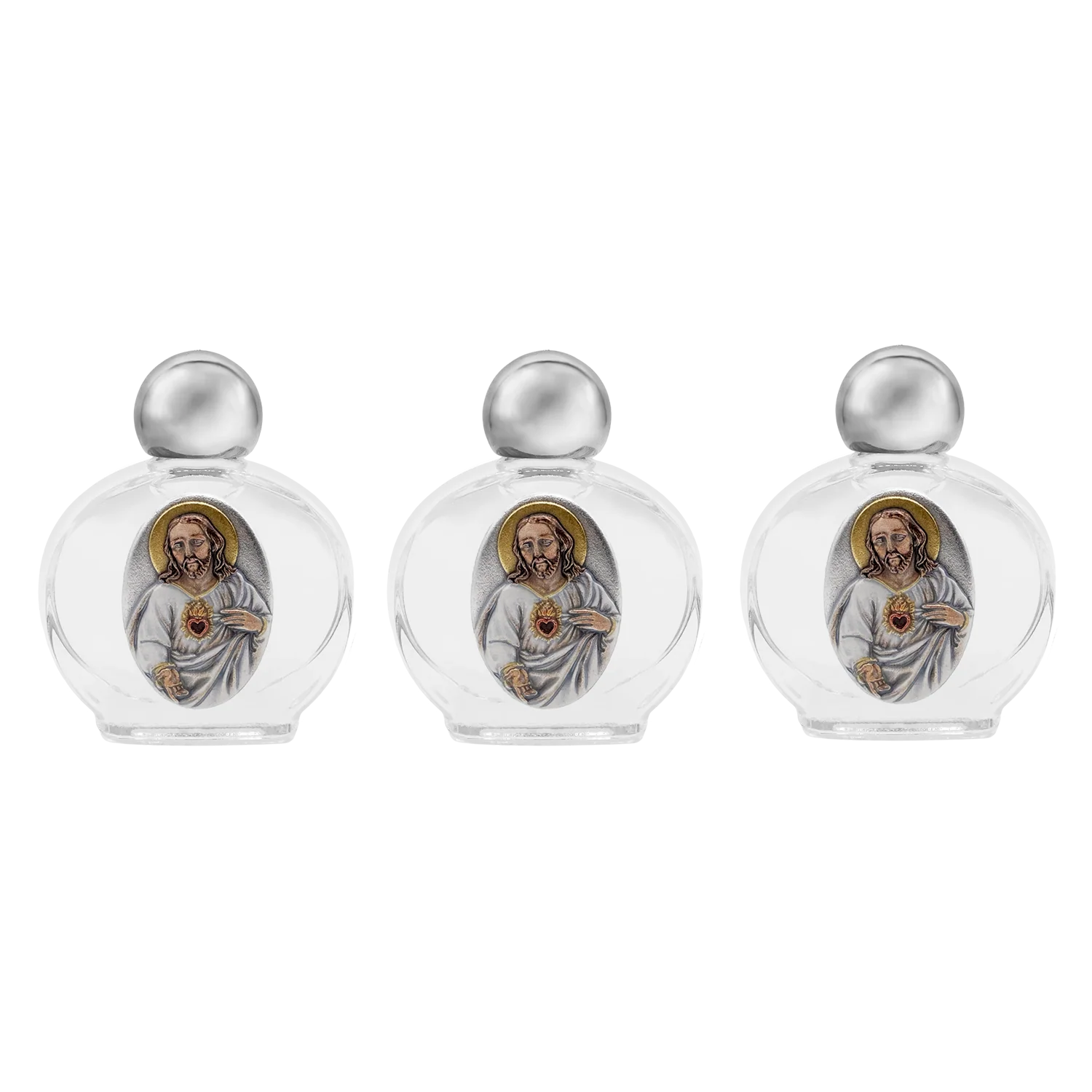 SET OF SACRED HEART OF JESUS - HOLY WATER - Image 2