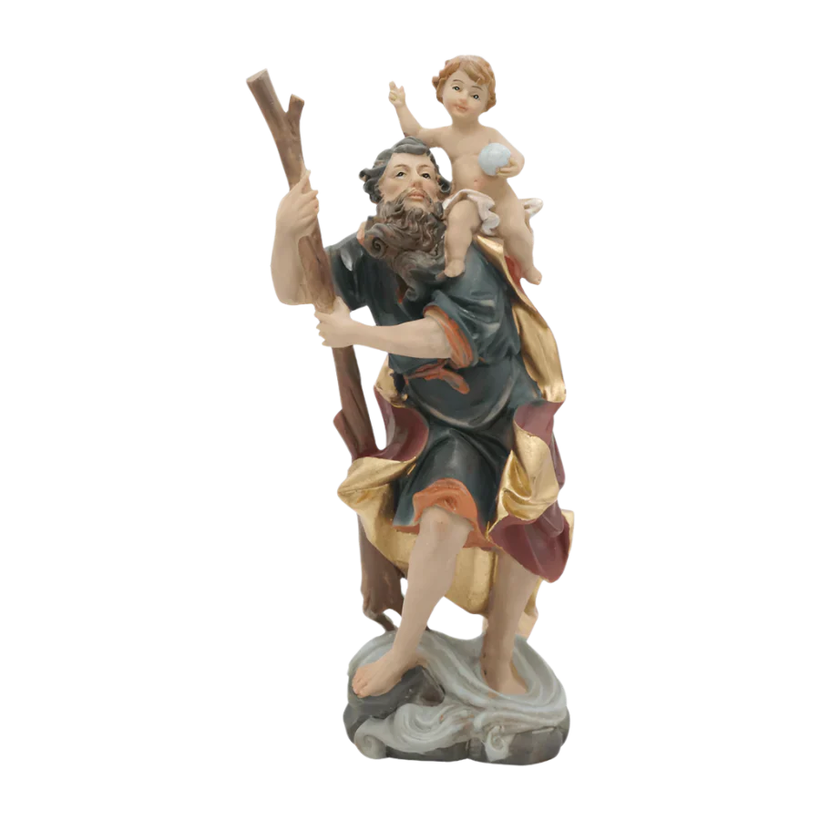 ST CHRISTOPHER - STATUE - RESIN