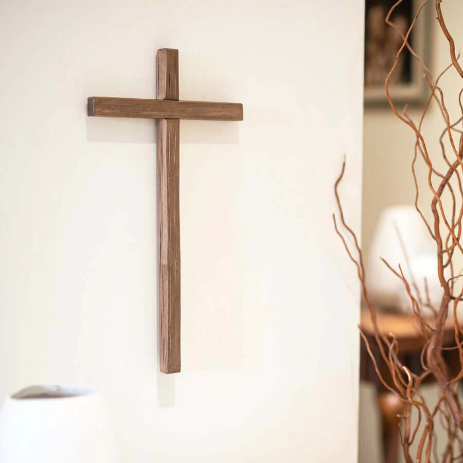 WALL CROSS - WOOD - Image 3